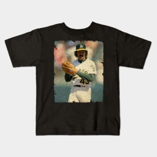 Dennis Eckersley in Oakland Athletics Kids T-Shirt